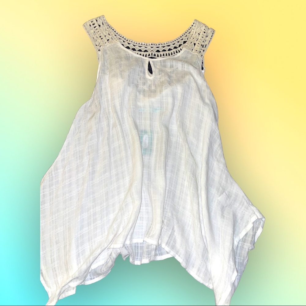 New Maurices Flowy Lace Tank Top